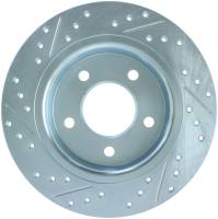 Stoptech - StopTech Select Sport Drilled and Slotted Brake Rotor Rear Left 227.45067L - Image 2