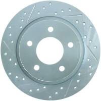 Stoptech - StopTech Select Sport Drilled and Slotted Brake Rotor Rear Right 227.45067R - Image 1