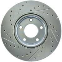Stoptech - StopTech Select Sport Drilled and Slotted Brake Rotor Front Left 227.45069L - Image 2