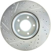Stoptech - StopTech Select Sport Drilled and Slotted Brake Rotor Front Left 227.45078L - Image 2