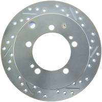 StopTech Select Sport Drilled and Slotted Brake Rotor Rear Left 227.46047L