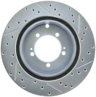 Stoptech - StopTech Select Sport Drilled & Slotted Rotor - Front Left - 227.46065R - Image 2