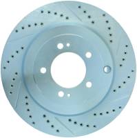 StopTech Select Sport Drilled and Slotted Brake Rotor Rear Left 227.46075L