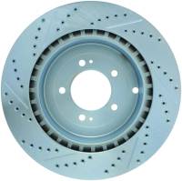 Stoptech - StopTech Select Sport Drilled and Slotted Brake Rotor Rear Left 227.46075L - Image 2