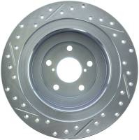 Stoptech - StopTech Select Sport Drilled and Slotted Brake Rotor Rear Left 227.47017L - Image 2