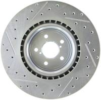 Stoptech - StopTech Select Sport Drilled and Slotted Brake Rotor Front Left 227.47019L - Image 2