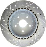 Stoptech - StopTech Select Sport Drilled and Slotted Brake Rotor Rear Left 227.47023L - Image 2