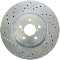 StopTech 05-14 Subaru Legacy Select Sport Drilled & Slotted Rotor - Right - 227.47024R