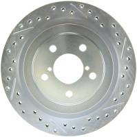 StopTech Select Sport Drilled and Slotted Brake Rotor Rear Left 227.47025L