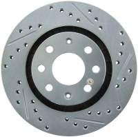 Stoptech - StopTech Select Sport Drilled and Slotted Brake Rotor Front Left 227.49008L - Image 1