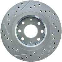 Stoptech - StopTech Select Sport Drilled and Slotted Brake Rotor Front Left 227.49008L - Image 2