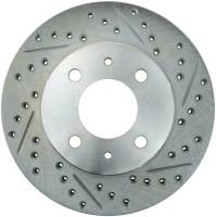 Stoptech - StopTech Select Sport Drilled and Slotted Brake Rotor Front Left 227.51008L - Image 1