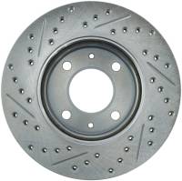 Stoptech - StopTech Select Sport Drilled and Slotted Brake Rotor Front Left 227.51008L - Image 2