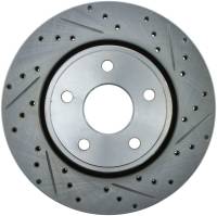 Stoptech - StopTech Select Sport Drilled and Slotted Brake Rotor Front Left 227.58001L - Image 1