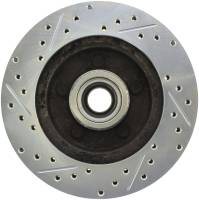 Stoptech - StopTech Select Sport Drilled and Slotted Brake Rotor Front Left 227.61018L - Image 2
