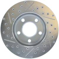 Stoptech - StopTech Select Sport Drilled and Slotted Brake Rotor Front Left 227.61041L - Image 2