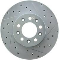 Stoptech - StopTech Select Sport Drilled and Slotted Brake Rotor Front Left 227.61057L - Image 1