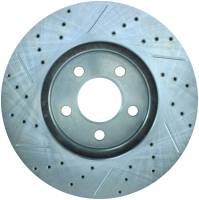Stoptech - StopTech Select Sport Drilled and Slotted Brake Rotor Front Left 227.61072L - Image 2