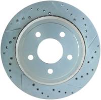 StopTech Select Sport Drilled and Slotted Brake Rotor Rear Left 227.61073L