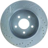 Stoptech - StopTech Select Sport Drilled and Slotted Brake Rotor Rear Left 227.61073L - Image 2