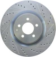 Stoptech - StopTech Select Sport Drilled and Slotted Brake Rotor Front Left 227.61089L - Image 1