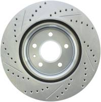 Stoptech - StopTech Select Sport Drilled and Slotted Brake Rotor Front Left 227.61102L - Image 2