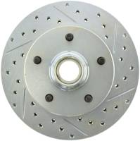 Stoptech - StopTech Select Sport Drilled and Slotted Brake Rotor Front Left 227.62000L - Image 1