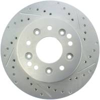 Stoptech - StopTech Select Sport Drilled and Slotted Brake Rotor Front and Rear Left 227.62007L - Image 1