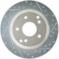 StopTech Select Sport Drilled and Slotted Brake Rotor Rear Left 227.62041L
