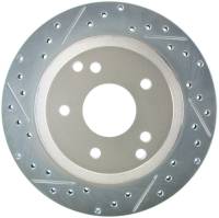 StopTech Select Sport Drilled and Slotted Brake Rotor Rear Right 227.62041R
