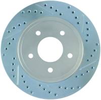 Stoptech - StopTech Select Sport Drilled and Slotted Brake Rotor Front Left 227.62054L - Image 1