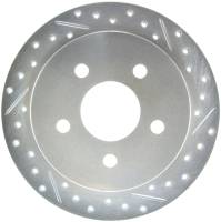 StopTech Select Sport Drilled and Slotted Brake Rotor Rear Left 227.62058L