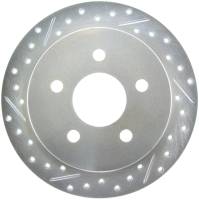 StopTech Select Sport Drilled and Slotted Brake Rotor Rear Right 227.62058R