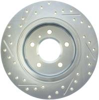 Stoptech - StopTech Select Sport Drilled and Slotted Brake Rotor; Rear Left - Image 2