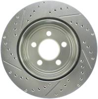 Stoptech - StopTech Select Sport 2011-2012 Dodge Challenger RT Drilled and Slotted Rear Left Brake Rotor - 227.63062L - Image 2