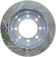 Stoptech - StopTech Select Sport Drilled and Slotted Brake Rotor Front Left 227.65086L - Image 2