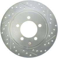 StopTech Select Sport Drilled and Slotted Brake Rotor Rear Left 227.65090L