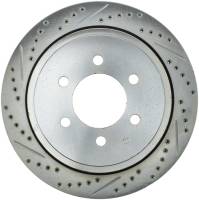 StopTech Select Sport Drilled and Slotted Brake Rotor Rear Left 227.65095L