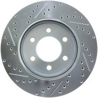 Stoptech - StopTech Select Sport Drilled and Slotted Brake Rotor Front Left 227.65097L - Image 2