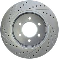 Stoptech - StopTech Select Sport Drilled and Slotted Brake Rotor Front Left 227.65100L - Image 2