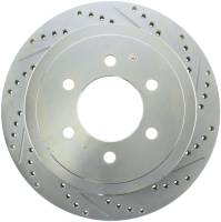 StopTech Select Sport Drilled and Slotted Brake Rotor Rear Left 227.65102L