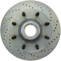 Stoptech - StopTech Select Sport Drilled and Slotted Brake Rotor Front Left 227.65104L - Image 1