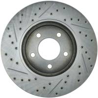 Stoptech - StopTech Select Sport Drilled and Slotted Brake Rotor Front Left 227.65107L - Image 2
