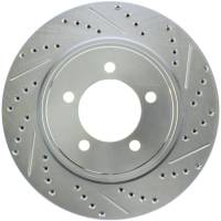 Stoptech - StopTech Select Sport Drilled and Slotted Brake Rotor Front Left 227.65118L - Image 1