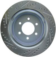 Stoptech - StopTech Select Sport Drilled and Slotted Brake Rotor Rear Left 227.65135L - Image 2