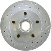 Stoptech - StopTech Select Sport Drilled and Slotted Brake Rotor Front Left 227.66017L - Image 1