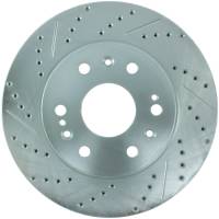 Stoptech - StopTech Select Sport 07-11 GM Silverado 1500 Slotted and Drilled Right Front Rotor - 227.66057R - Image 1