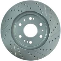 Stoptech - StopTech Select Sport 07-11 GM Silverado 1500 Slotted and Drilled Right Front Rotor - 227.66057R - Image 2