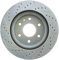 Stoptech - StopTech Select Sport Drilled and Slotted Brake Rotor Front Left 227.66069L - Image 2
