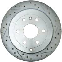 StopTech Select Sport Drilled and Slotted Brake Rotor Rear Left 227.66070L